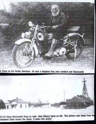 News Clipping - Guy on Motorcycle