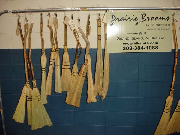 Prairie Brooms on Display